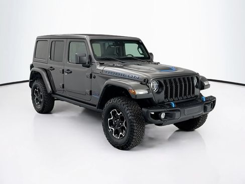 Used 2021 Jeep Wrangler Unlimited Rubicon 4xe w/ Steel Bumper Group AWD/4WD image 3