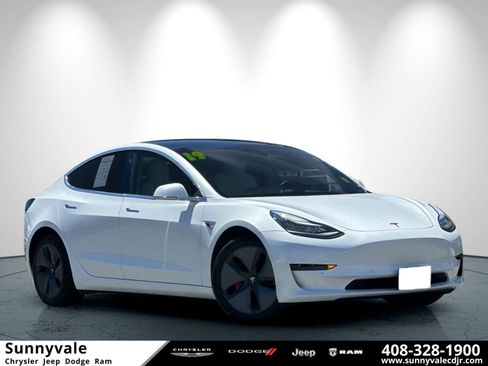 Used 2019 Tesla Model 3 Long Range AWD/4WD image 1