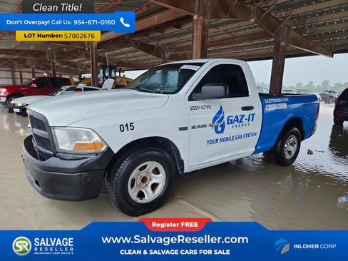 Used 2012 RAM 1500 Tradesman w/ ST Popular Equipment Group RWD image 1
