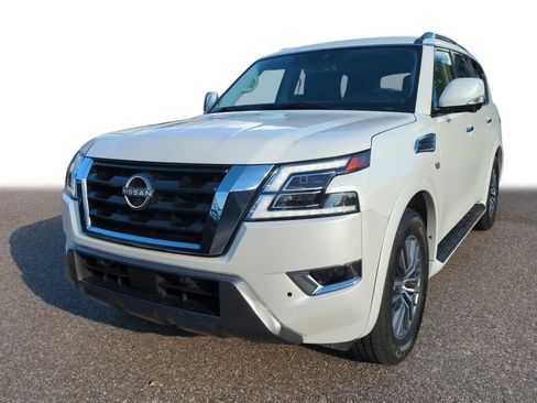 Used 2022 Nissan Armada SL w/ Captain's Chairs Package image 1