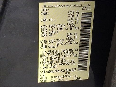 Used 2013 Nissan Xterra S w/ Value Package image 27