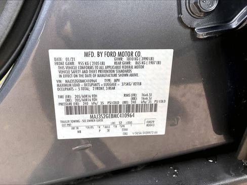 Used 2021 Ford EcoSport SE image 33