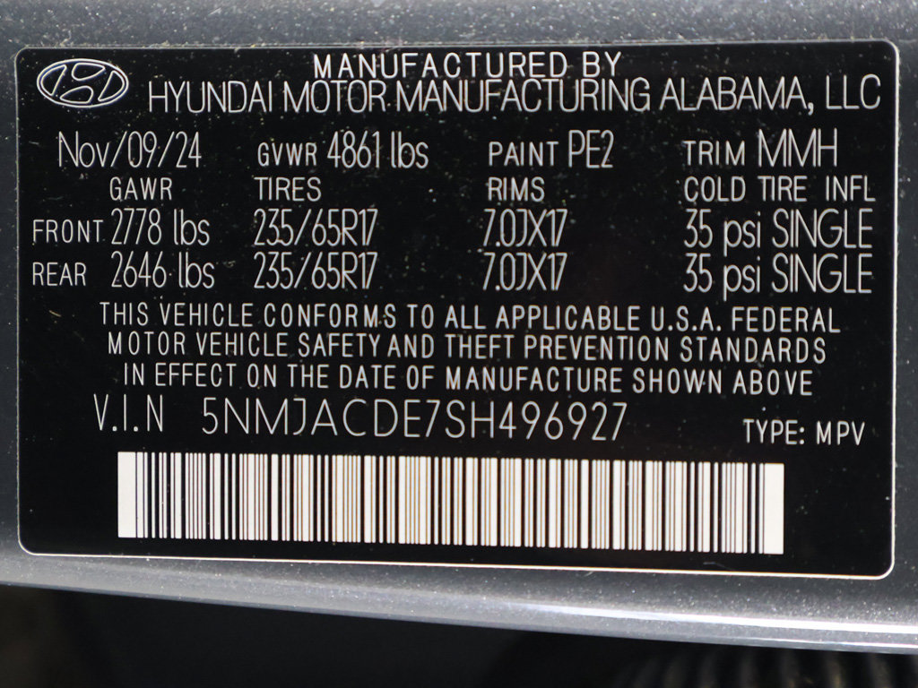 Certified 2025 Hyundai Tucson SE AWD/4WD image 39
