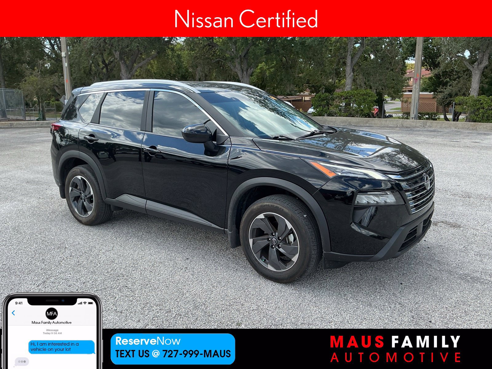 Certified 2025 Nissan Rogue SV w/ SV Premium Package FWD image 1