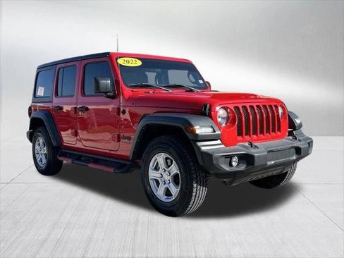 Certified 2022 Jeep Wrangler Unlimited Sport AWD/4WD image 3