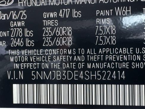 Certified 2025 Hyundai Tucson SEL image 29