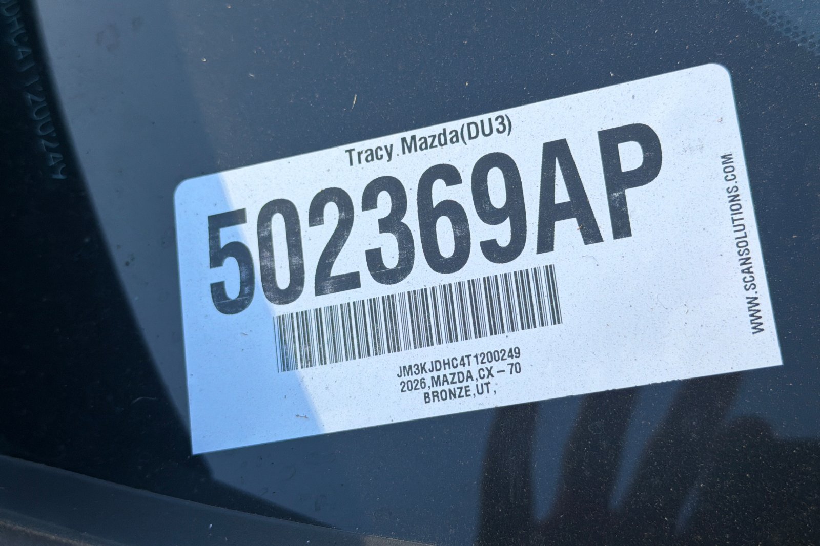 Certified 2026 MAZDA CX-70 3.3 Turbo S w/ Premium Package AWD/4WD image 3