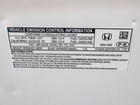 Certified 2024 Honda Accord EX image 27