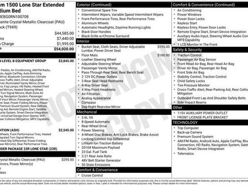 Used 2024 RAM 1500 Lone Star image 35