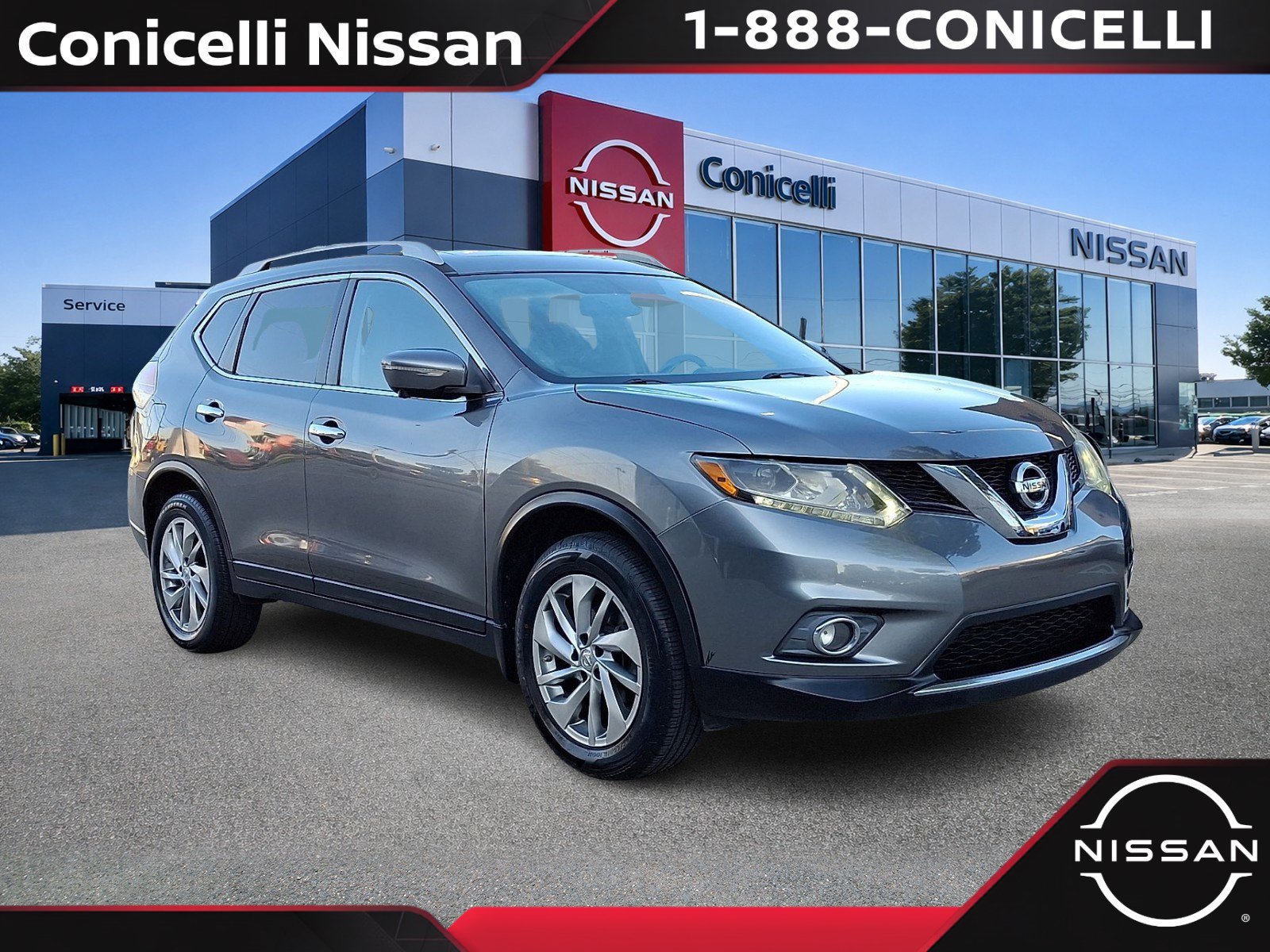 Used 2014 Nissan Rogue SL w/ SL Premium Package AWD/4WD image 1