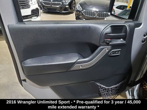 Used 2016 Jeep Wrangler Unlimited Sport w/ Quick Order Package 24S AWD/4WD image 8