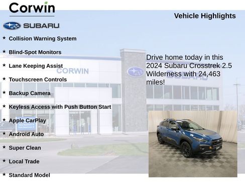 Used 2024 Subaru Crosstrek 2.5i Wilderness image 6