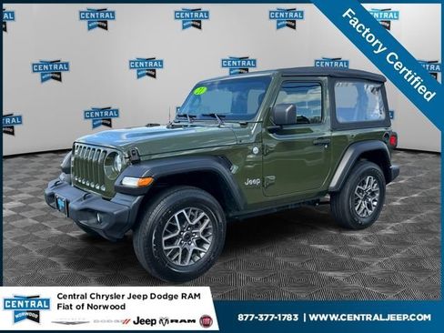 Certified 2021 Jeep Wrangler Sport AWD/4WD image 1