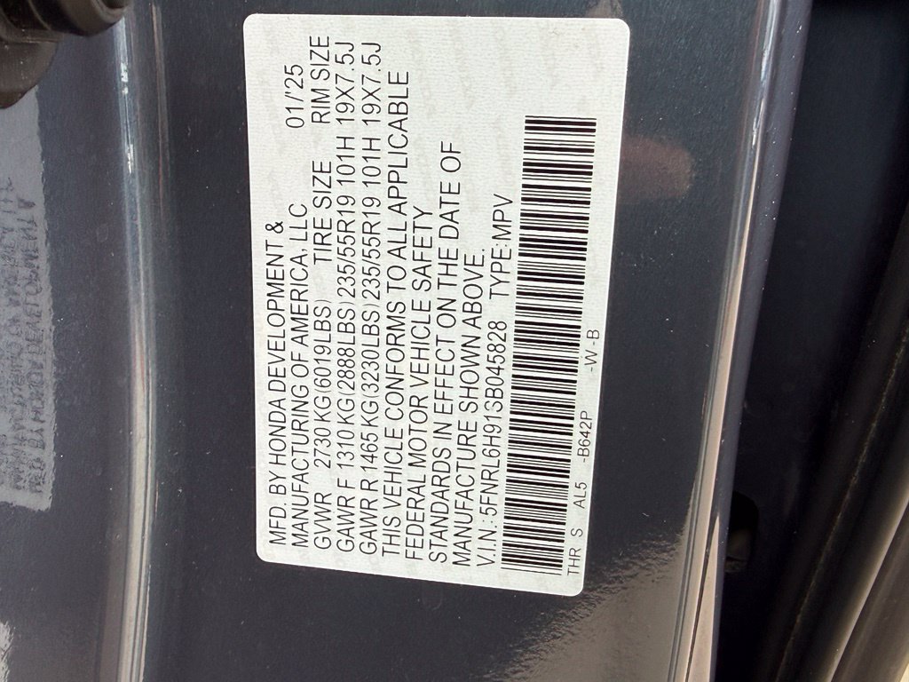 Certified 2025 Honda Odyssey Elite image 28