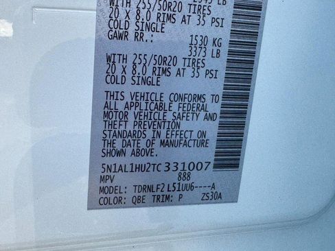 New 2026 INFINITI QX60 Autograph w/ Dark Cargo Package image 19