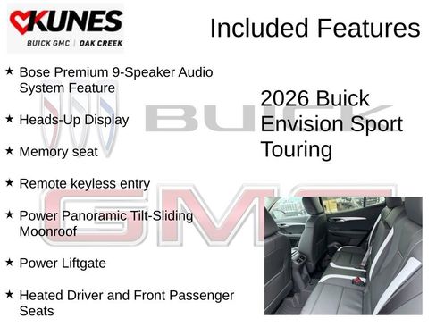 New 2026 Buick Envision Sport Touring AWD/4WD image 2