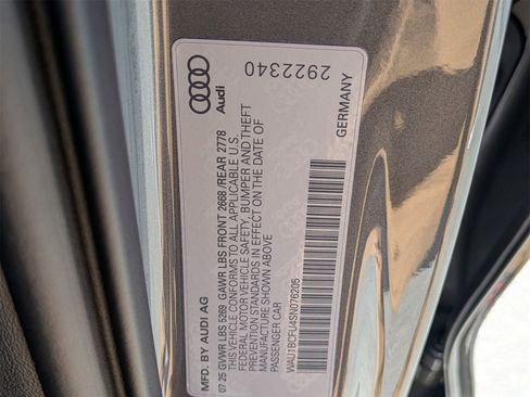 New 2025 Audi A5 2.0T Premium image 17