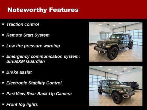 Used 2023 Jeep Wrangler Unlimited Sahara w/ Cold Weather Group image 14