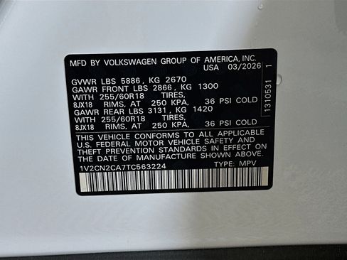 New 2026 Volkswagen Atlas Peak Edition AWD/4WD image 32