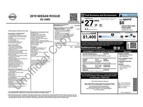 Used 2019 Nissan Rogue SV w/ Premium Package image 39
