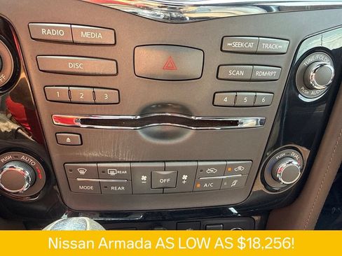 Used 2018 Nissan Armada Platinum w/ Captain Seat Package AWD/4WD image 9