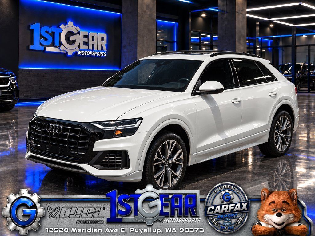 Used 2021 Audi Q8 Premium w/ Black Optic Package AWD/4WD 360° Tour