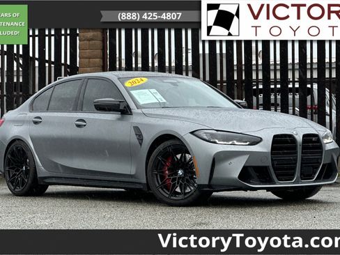 Used 2024 BMW M3 Competition w/ M Carbon Exterior Package image 1