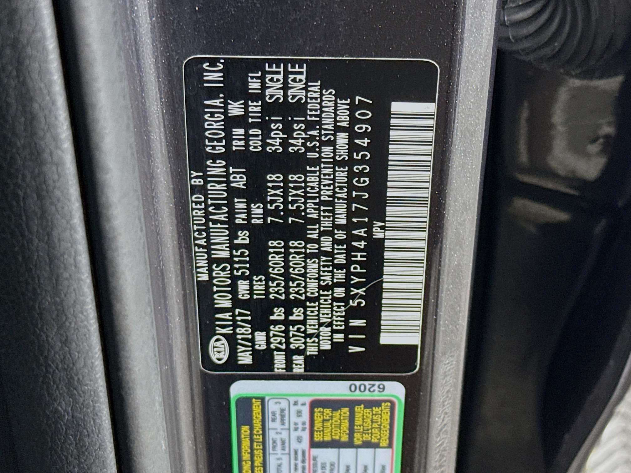 Used 2018 Kia Sorento EX FWD image 40
