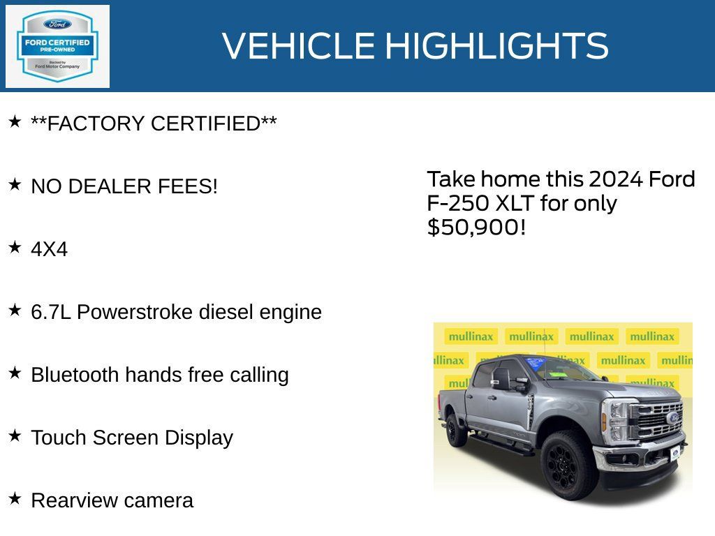 Used 2024 Ford F250 XLT AWD/4WD image 12