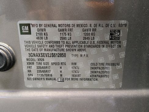 Used 2018 Chevrolet Equinox LT image 33