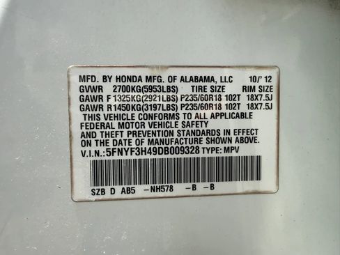 Used 2013 Honda Pilot EX image 35