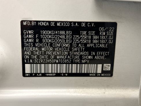 Used 2023 Honda HR-V Sport image 22
