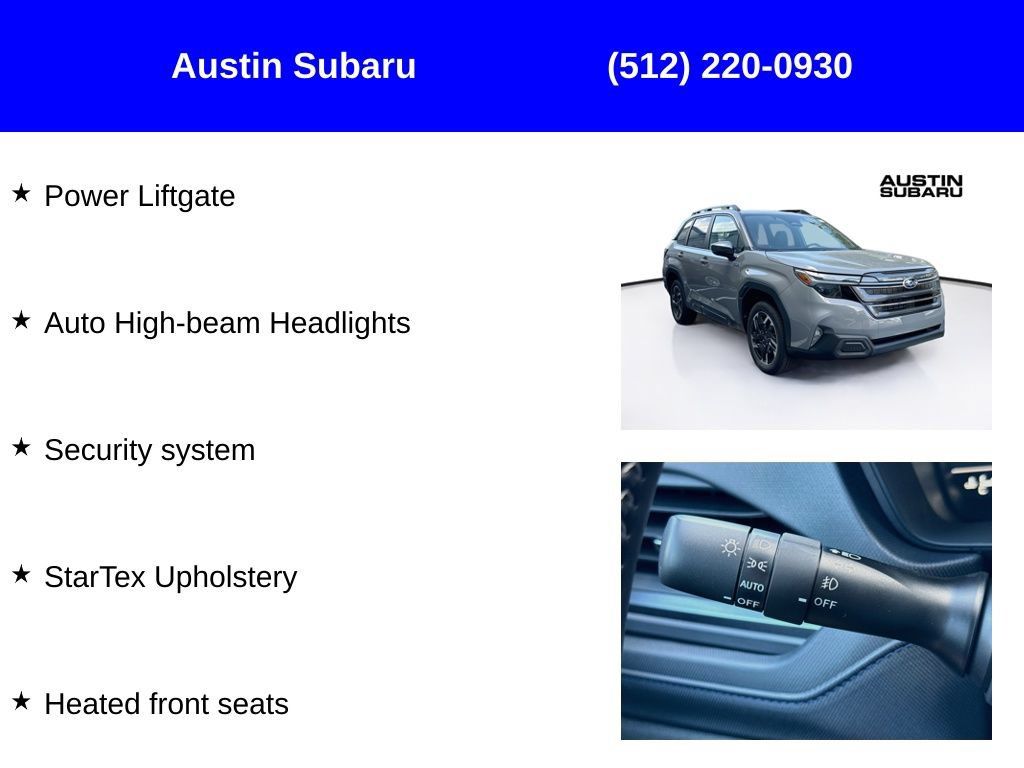 New 2026 Subaru Forester Touring AWD/4WD image 17