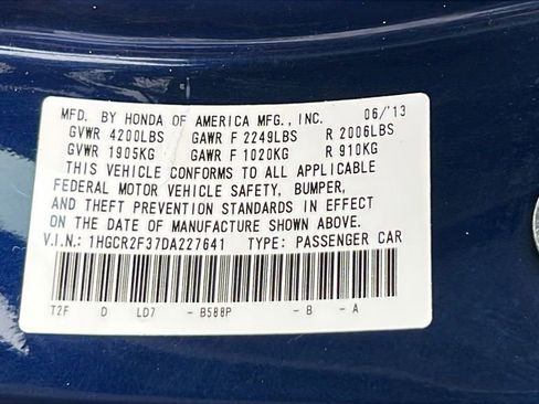 Used 2013 Honda Accord LX image 31