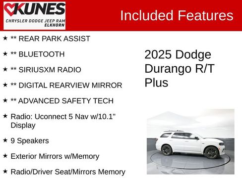 Used 2025 Dodge Durango R/T image 3