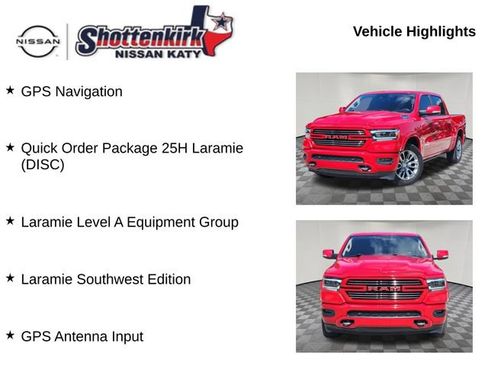 Used 2021 RAM 1500 Laramie w/ Laramie Southwest Edition RWD image 6