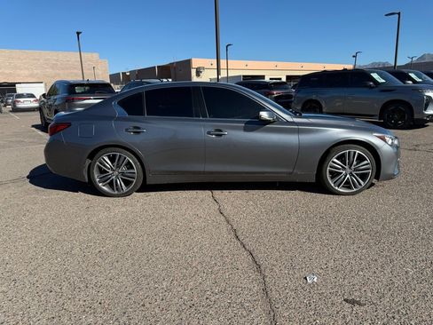 Used 2021 INFINITI Q50 Luxe w/ Cargo Package image 2