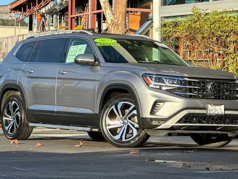 Used 2021 Volkswagen Atlas SEL Premium AWD/4WD image 2