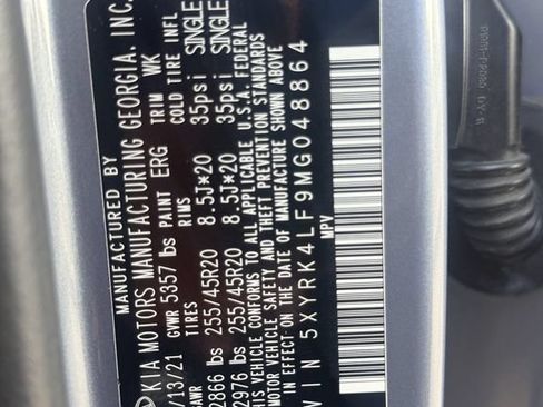 Used 2021 Kia Sorento SX FWD image 29