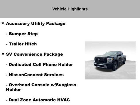 Used 2023 Nissan Titan SV w/ SV Convenience Package image 18