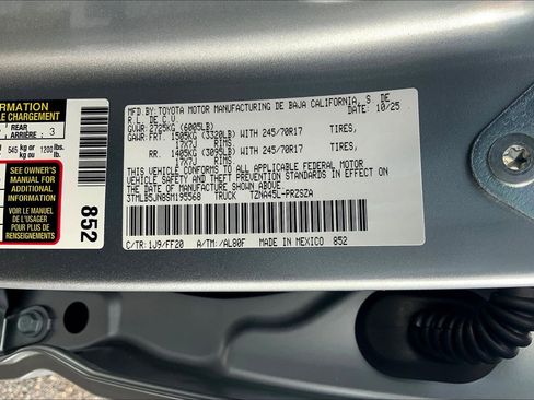 New 2025 Toyota Tacoma SR5 image 17