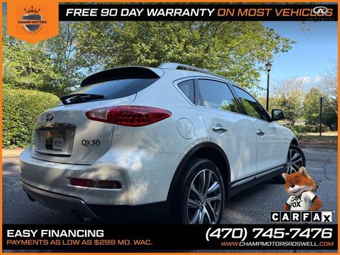 Used 2017 INFINITI QX50 AWD w/ Deluxe Touring Package image 8