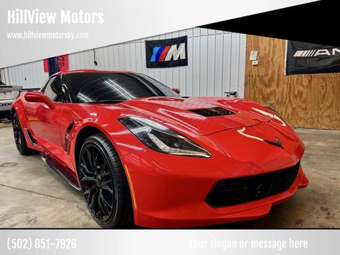 Used 2018 Chevrolet Corvette Grand Sport w/ Grand Sport Heritage Package image 1