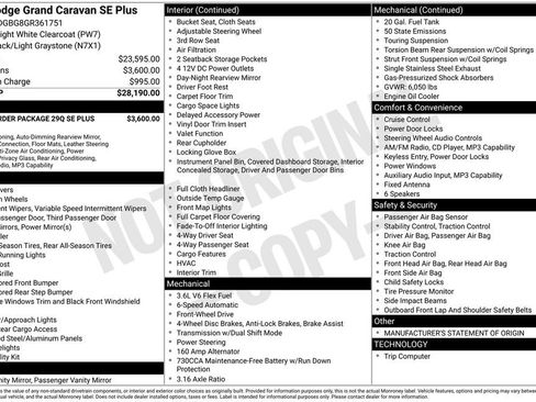 Used 2016 Dodge Grand Caravan SE image 4