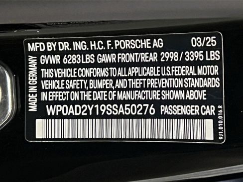 New 2025 Porsche Taycan GTS image 26