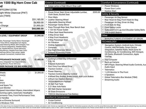 Used 2024 RAM 1500 Big Horn AWD/4WD image 37