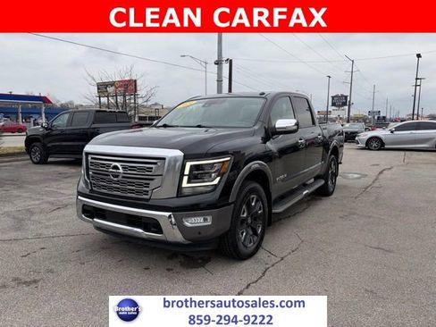 Used 2021 Nissan Titan Platinum Reserve w/ Moonroof Package image 1