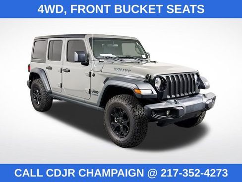 Used 2021 Jeep Wrangler Unlimited Sport image 1