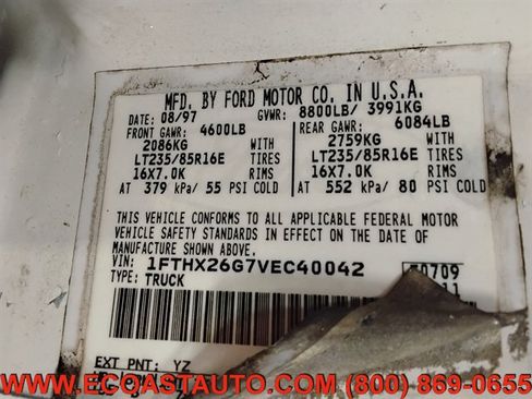 Used 1997 Ford F250 4x4 SuperCab Heavy Duty image 17