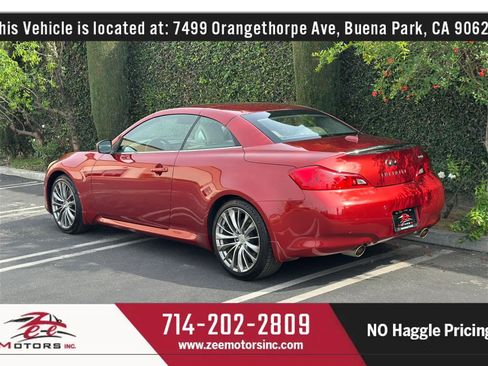Used 2014 INFINITI Q60 Convertible w/ Premium Package image 12